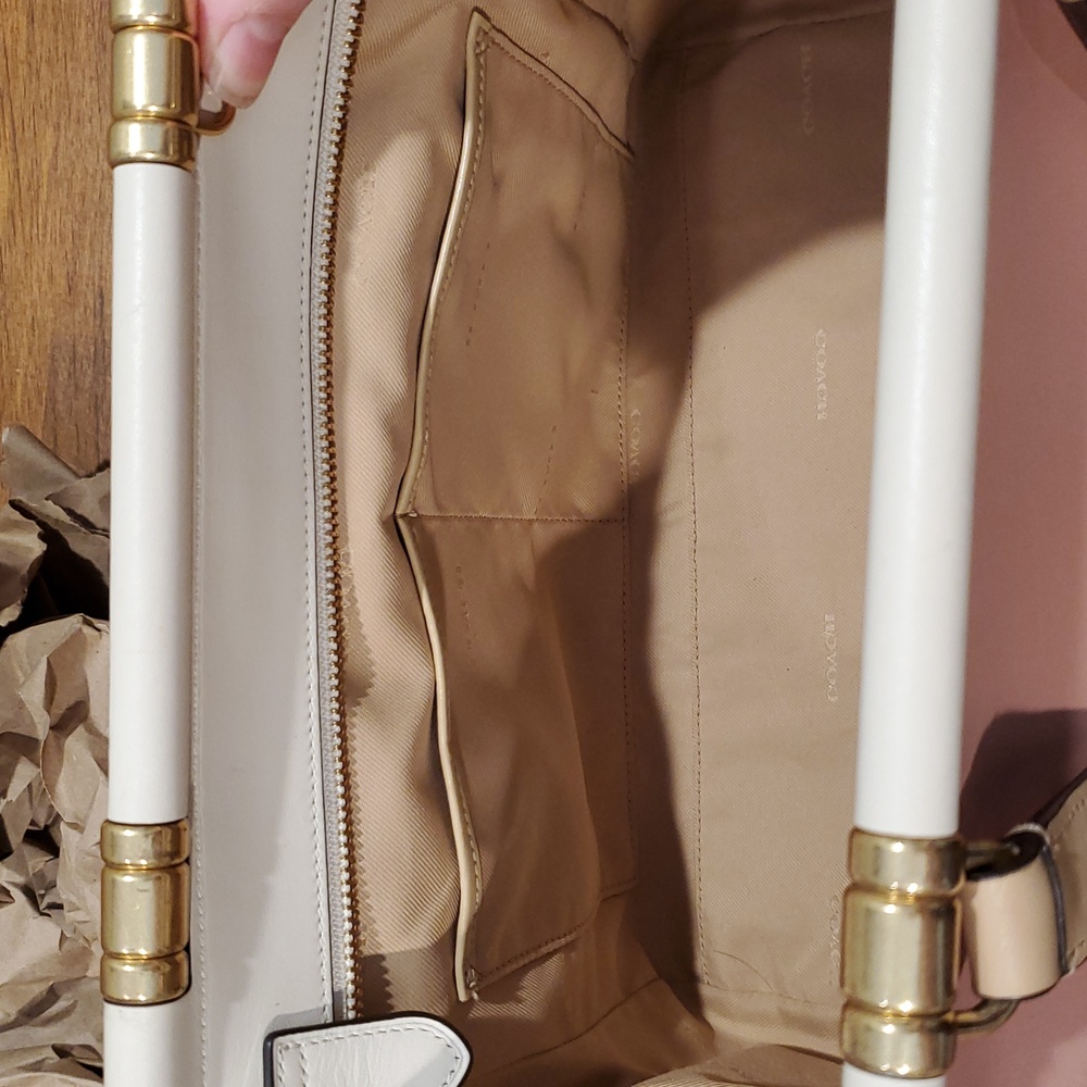 Coach Grace Colorblock Satchel - Picture 16 of 16